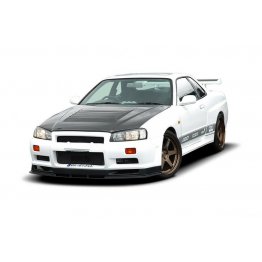 Бампер передний на Nissan Skyline R34 GTT